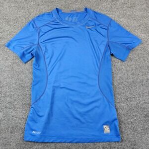 Nike Pro Combat Fitted Training Shirt Men S Dri-Fit Top Performance Short Sleeve